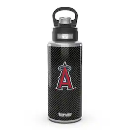 Tervis - Los Angeles Angels 32oz. Carbon Fiber Wide Mouth Bottle - Multicolor