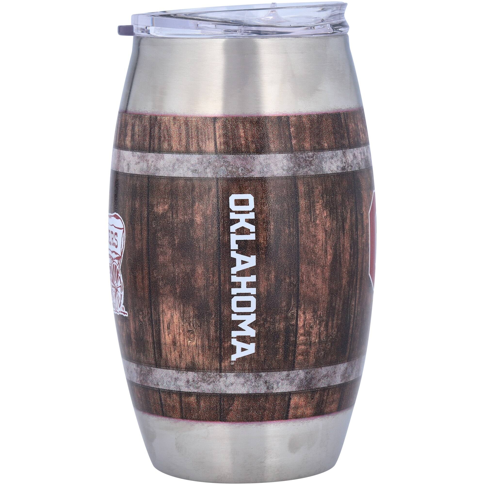 Alt View 1. Indigo Falls - Oklahoma Sooners 15oz. Barrel Tumbler - Multicolor.