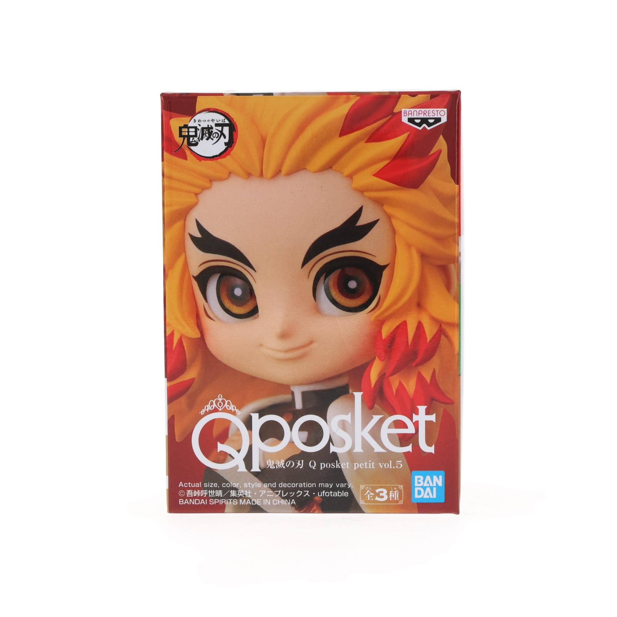 BANPRESTO @posket  
Q posket petit vol.5  
Actual size, color, style and decoration may vary  
BAN  
ufotable  
3  
DAI  
BANDAI SPIRITS MADE IN CHINA
