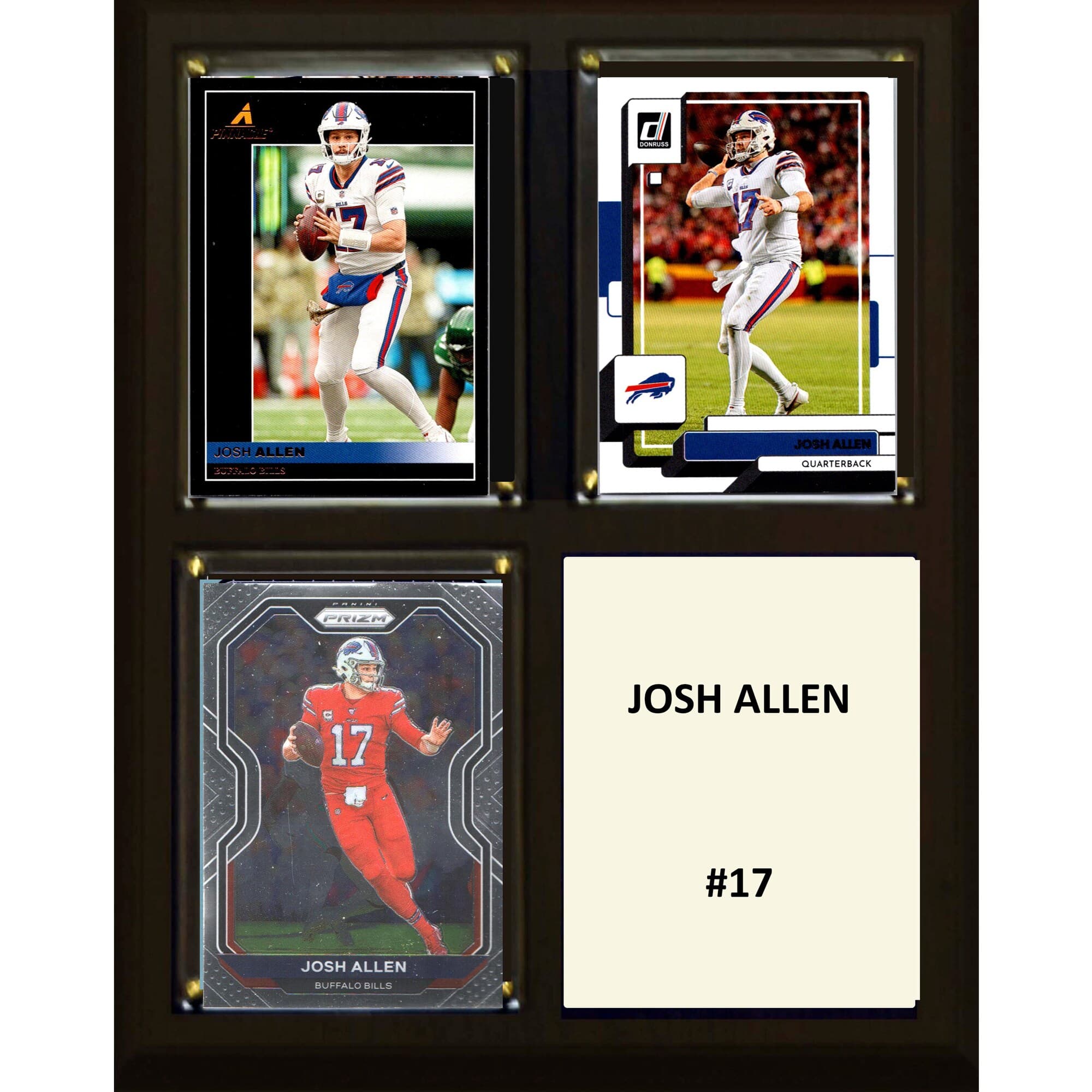 "C&I Collectibles - Josh Allen Buffalo Bills 8"" x 10"" Trading Card Plaque - Multicolor" price history on PriceWatchPro