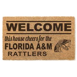 Jardine - Florida A&M Rattlers 18" x 30" Welcome Doormat - Brown