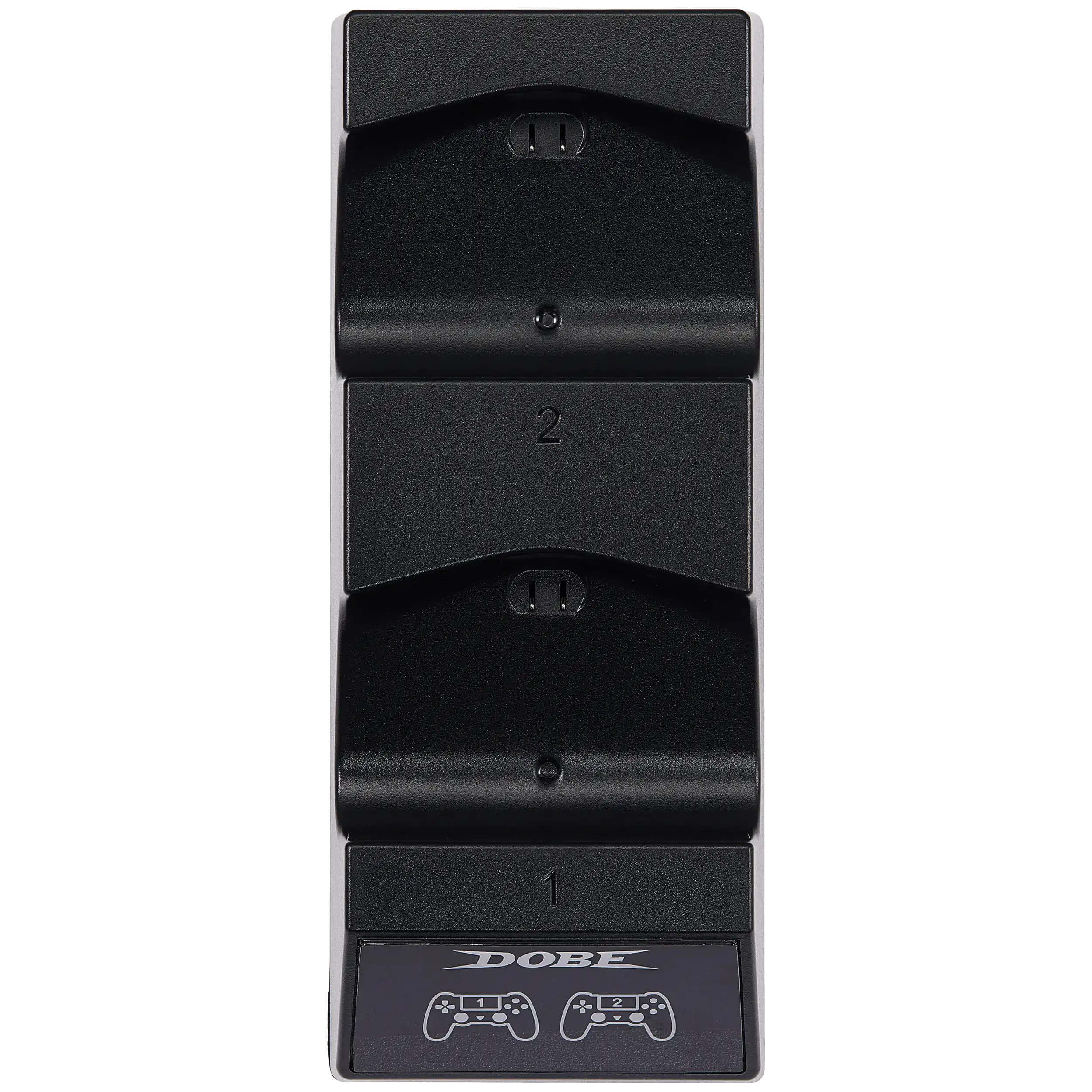 Alt View 4. Dobe - DOBE - Black Wireless Controller Dual Charging Dock Compatible For PlayStation 4 / Slim / Pro - Black.