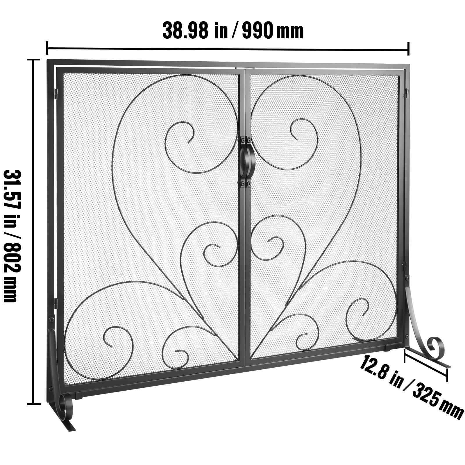 38.98 in / 990 mm  
31.57 in / 802 mm  
12.8 in / 325 mm