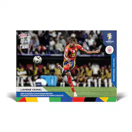 UEFA 2024 TOPPS NOW Trading Card 54 | Lamine Yamal