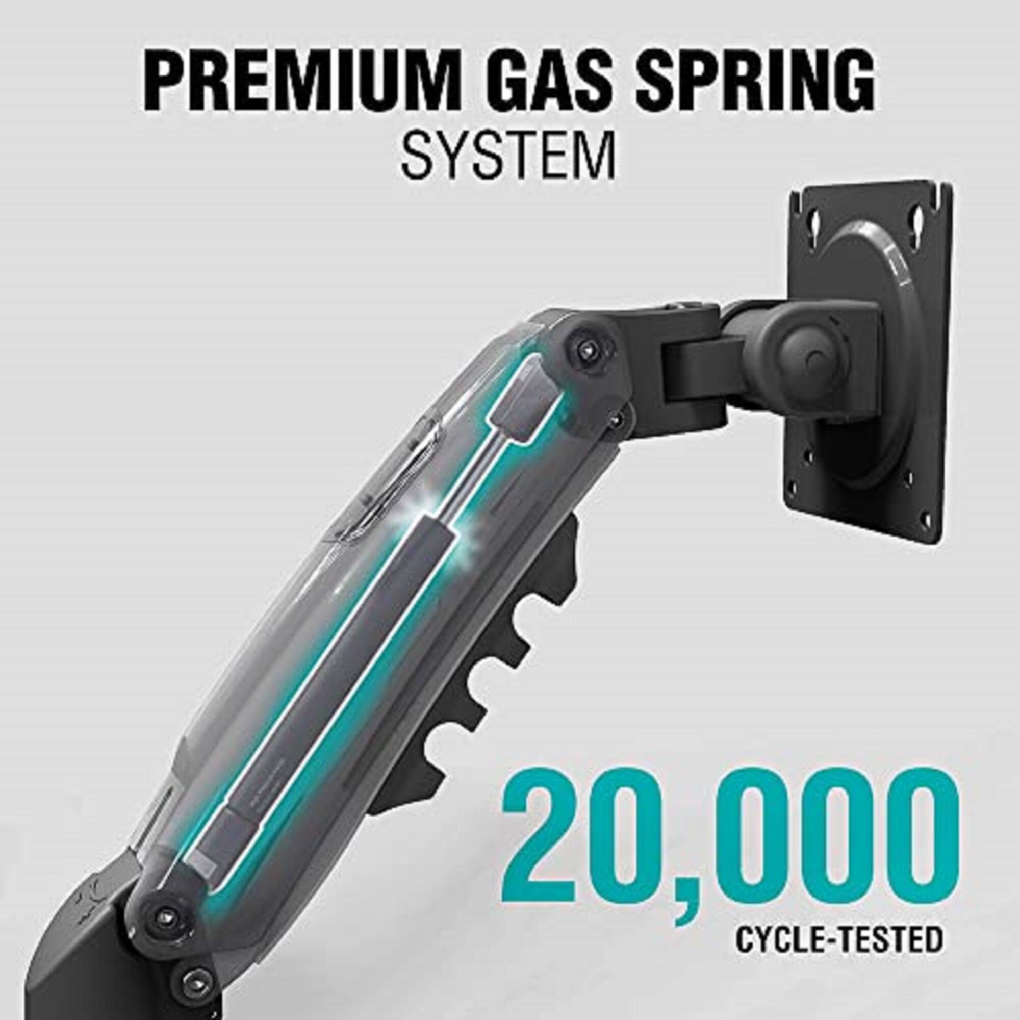 PREMIUM GAS SPRING SYSTEM

20,000 CYCLE-TESTED