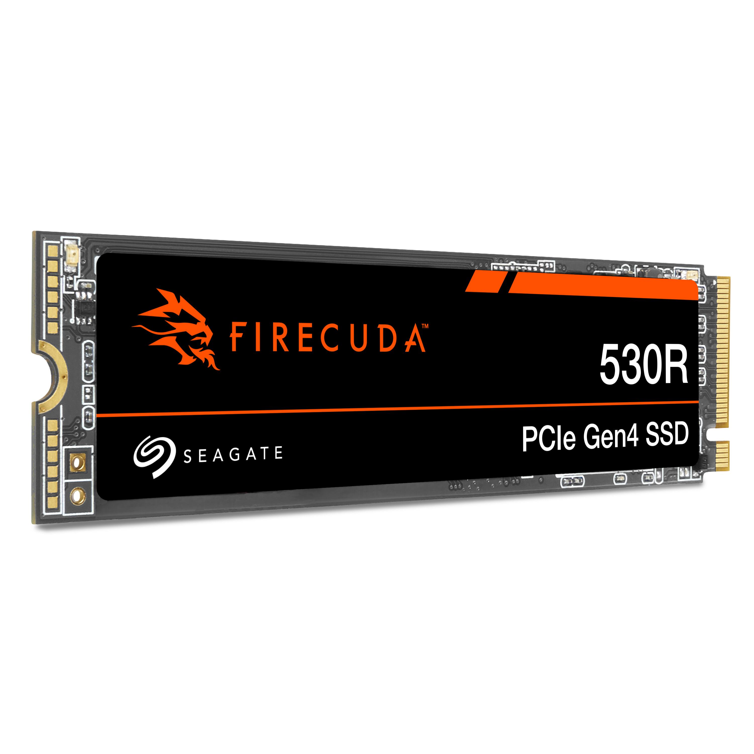 Alt View 1. Seagate - FireCuda 530R 1TB Internal SSD PCIe Gen 4 x4 NVMe - Black.