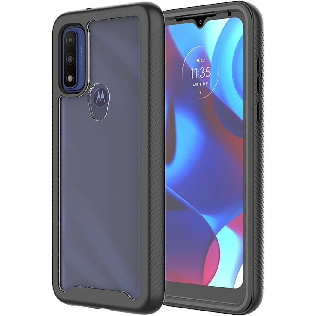 Alt View 11. SaharaCase - GRIP Series Case for Motorola Moto G Pure and G Power 2022 - Black.
