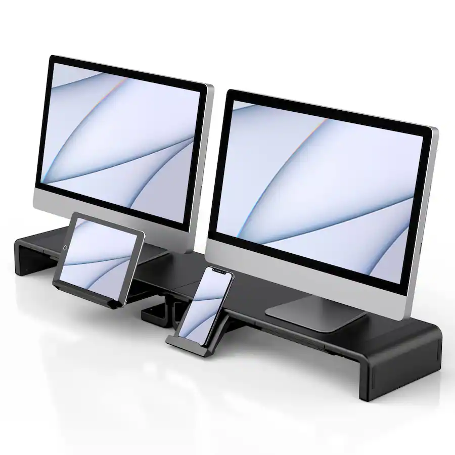 16 Computer Monitor Stand Cedar Assembly Computer Monitor Stand Klearlook Foldable Riser Height ...