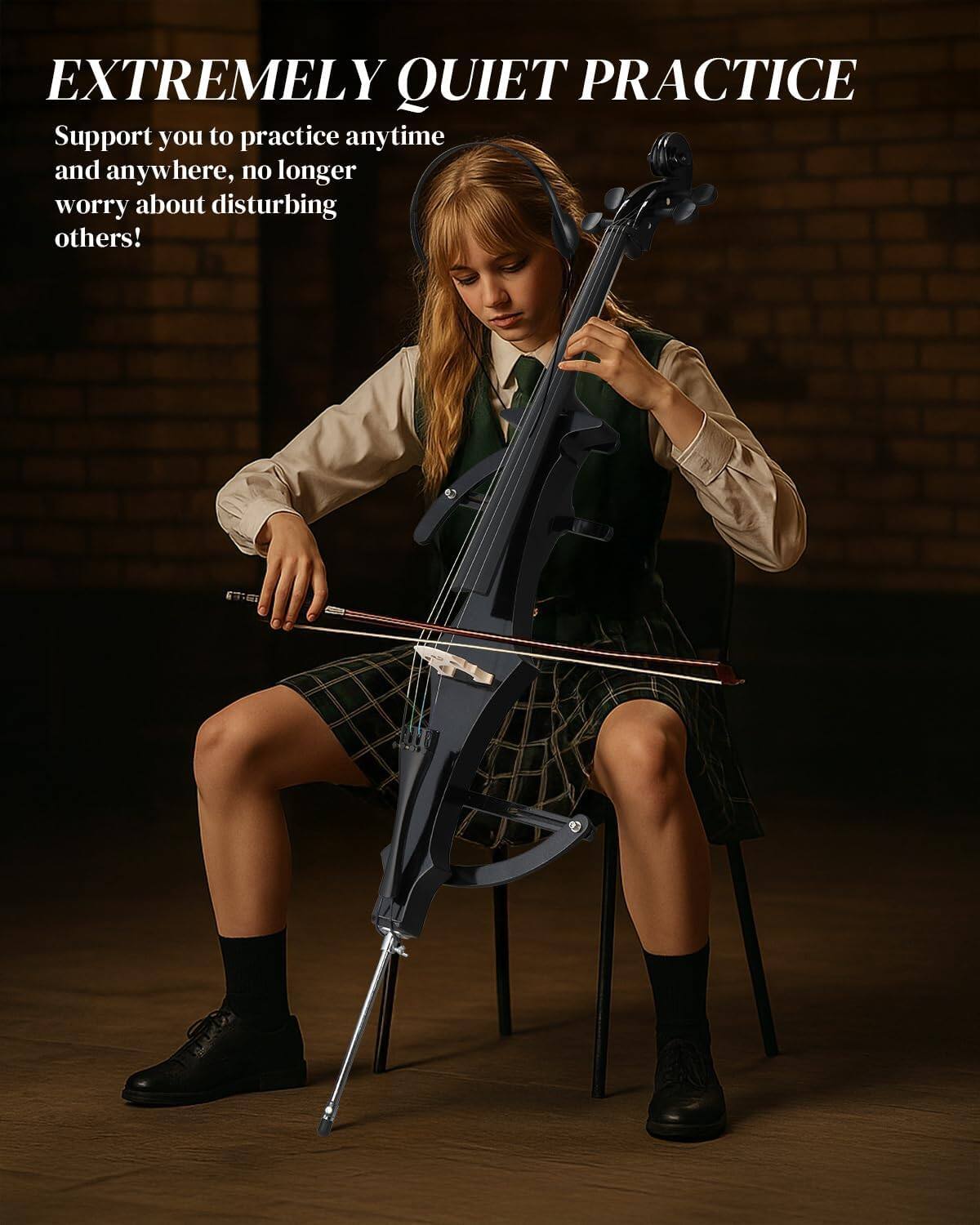 EXTREMELY QUIET PRACTICE

Support you to practice anytime and anywhere, no longer worry about disturbing others!