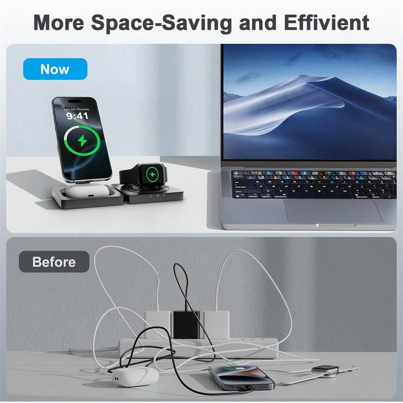 More Space-Saving and Efficient

Now

Before