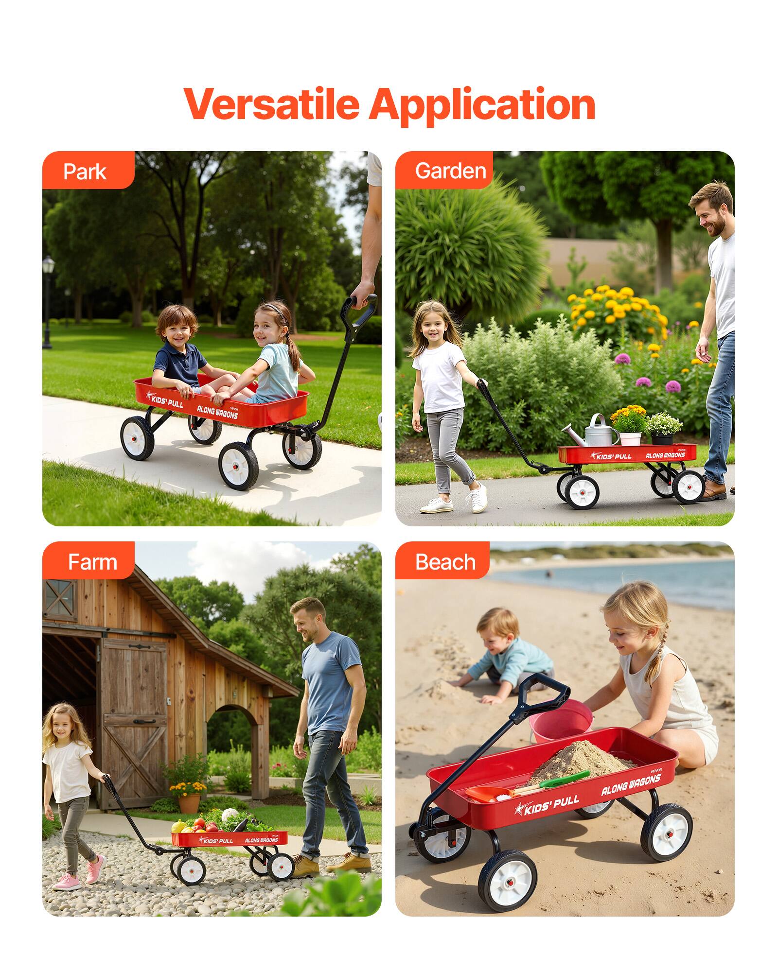Versatile Application

Park  
Garden  
Farm  
Beach
