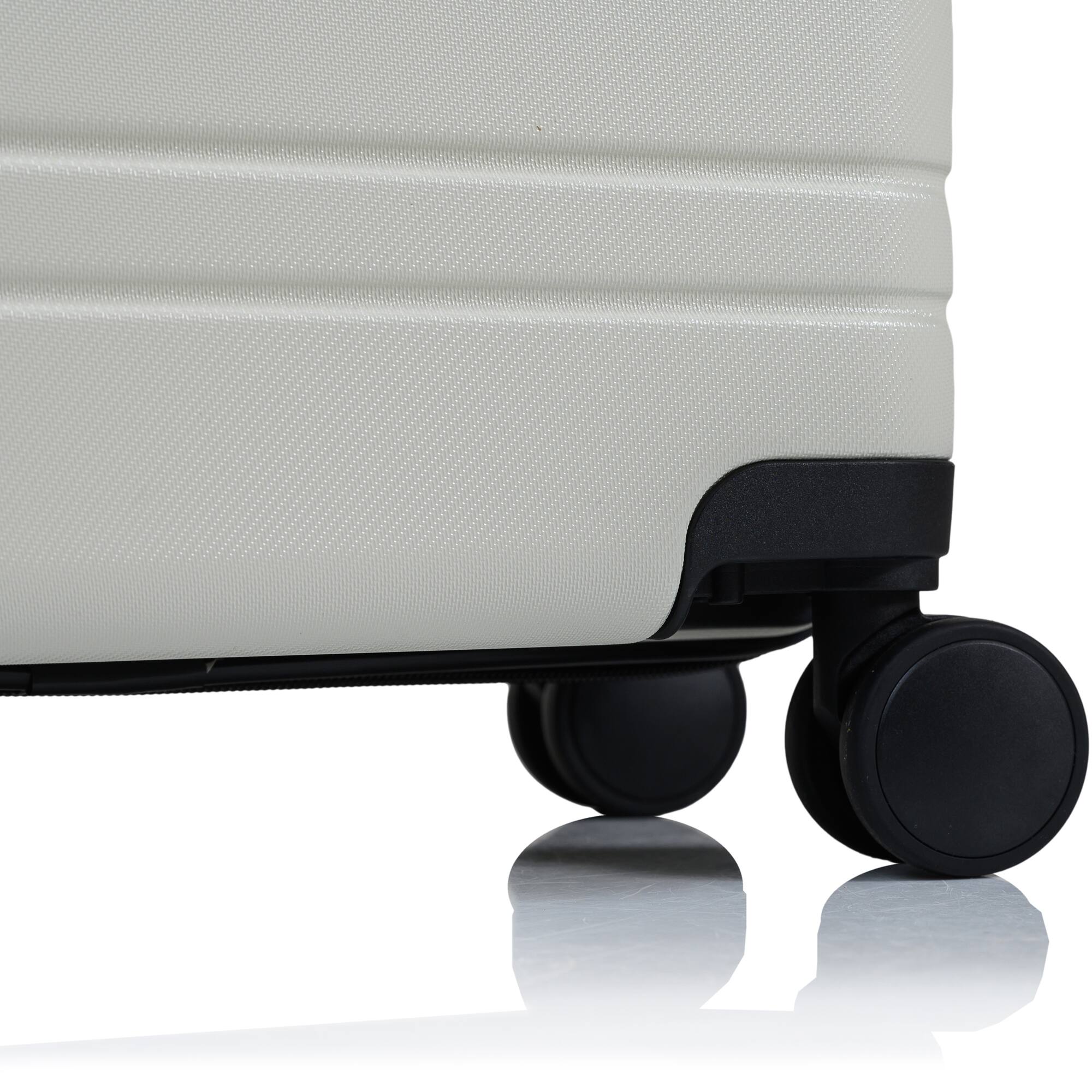 Back. Champs - Vintage IV Collection Carry-on Luggage Case - Ivory.