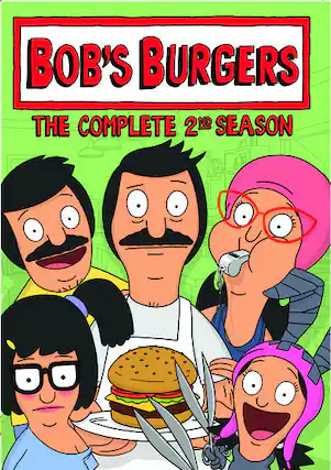 Front. Bobs Burgers Season 2 - DVD.