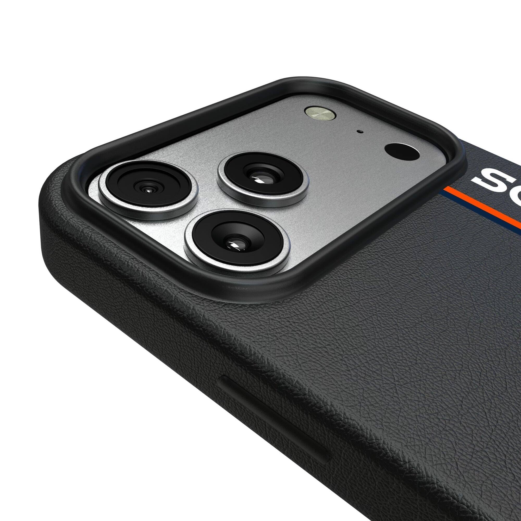 Alt View 2. Keyscaper - iPhone Magnetic Bump Case - 15 Plus - Black.