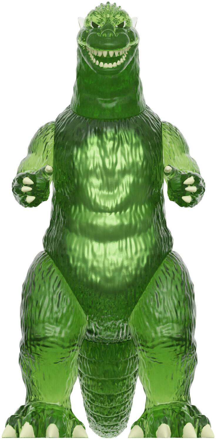 Super7 Toho ReAction Figures Wv7 Godzilla (Semi Clear Green