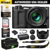 Nikon AUTHORIZED USA DEALER
Nikon AUTHORIZED YEAR DEALER LIMITED 1 YEAR LIMITED WARRANTY
Why AN AUTHORIZED DEALER? Full 1 Year USA Warranty USA Customer Service Nikon Authentic Nikon Products Expert Support
Nikon
NIKKOR
Z
SanDisk Ultra 100MB/s
128GB
THE PREMIUM PHOTOGRAPHY PROTOCOL MASTERCLASS IN PHOTO OPERATIONS All 500 POSENTIALS
Nikon
Nikon
Nikon NIKKOR
Nilkom
Nikon
DI