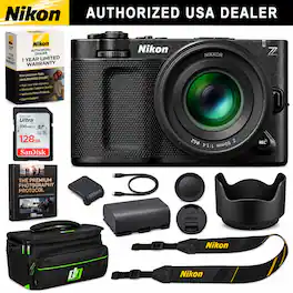 Bundle - Nikon - ZR Cinema Camera, 6K Full-Frame, RED (50mm Lens Kit) + Deco Essentials eBook Package