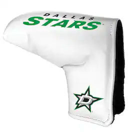 Team Golf - Dallas Stars Tour Blade Putter Cover - White