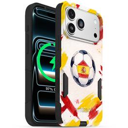 OtterBox - Spain Soccer Phone Case - Commuter Magsafe Series - Multicolored