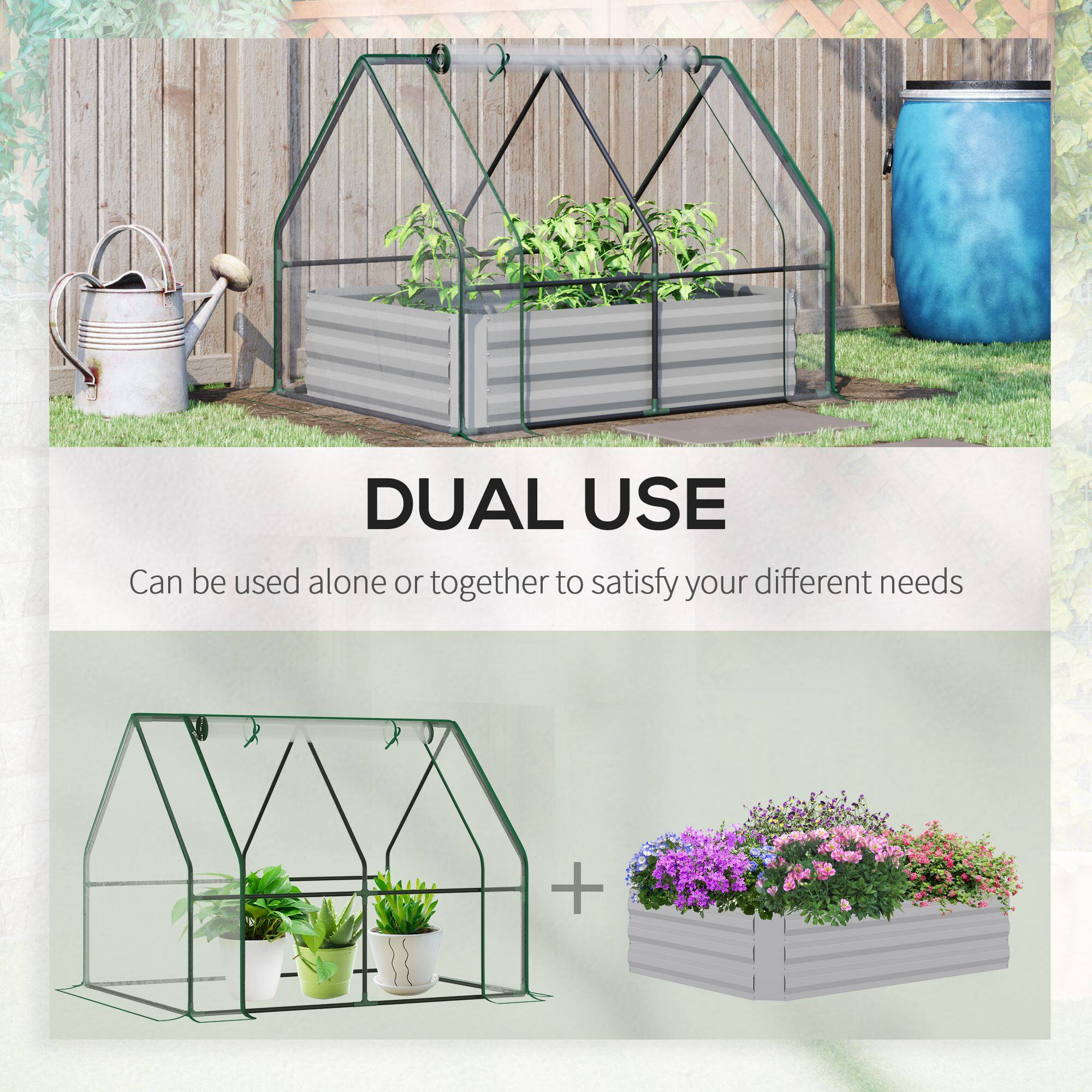 DUAL USE  
Can be used alone or together to satisfy your different needs.