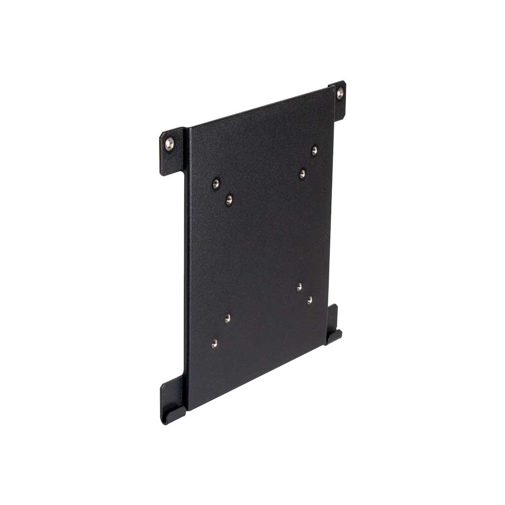 Alt View 1. RackSolutions - RackSolutions Dual VESA Adapter for 100-A Wall Mount - Black.