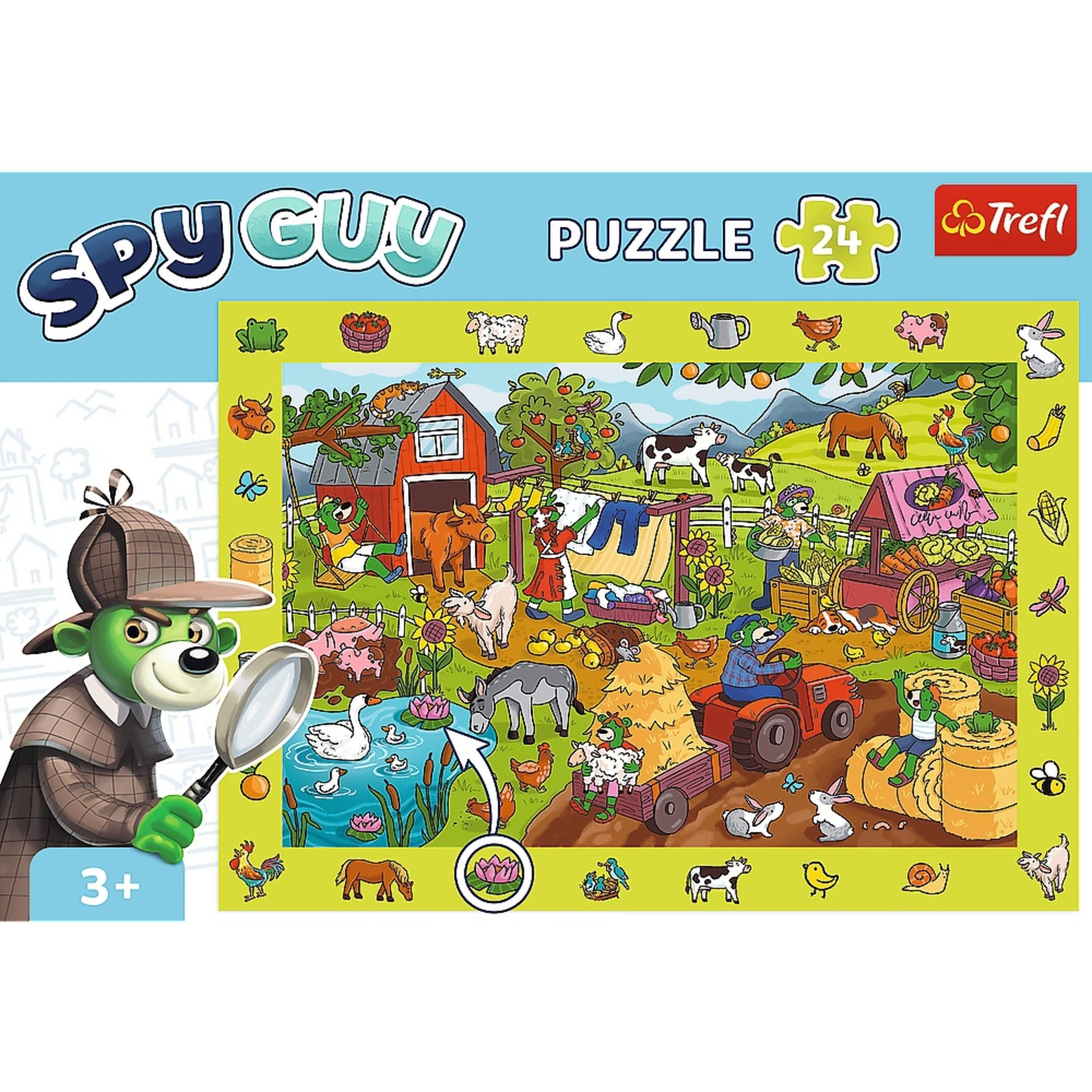 SPY GUY  
PUZZLE 24  
Trefl  
3+