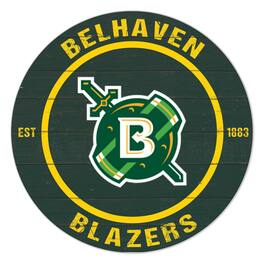 Jardine - Belhaven Blazers 20'' x 20'' Indoor/Outdoor Team Color Circle Sign - Green