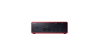 Focusrite Scarlett 4i4 4th Generation Audio Interface Red AMS Focusrite Scarlett 4i4 4th Generation Audio Interface Red AMS