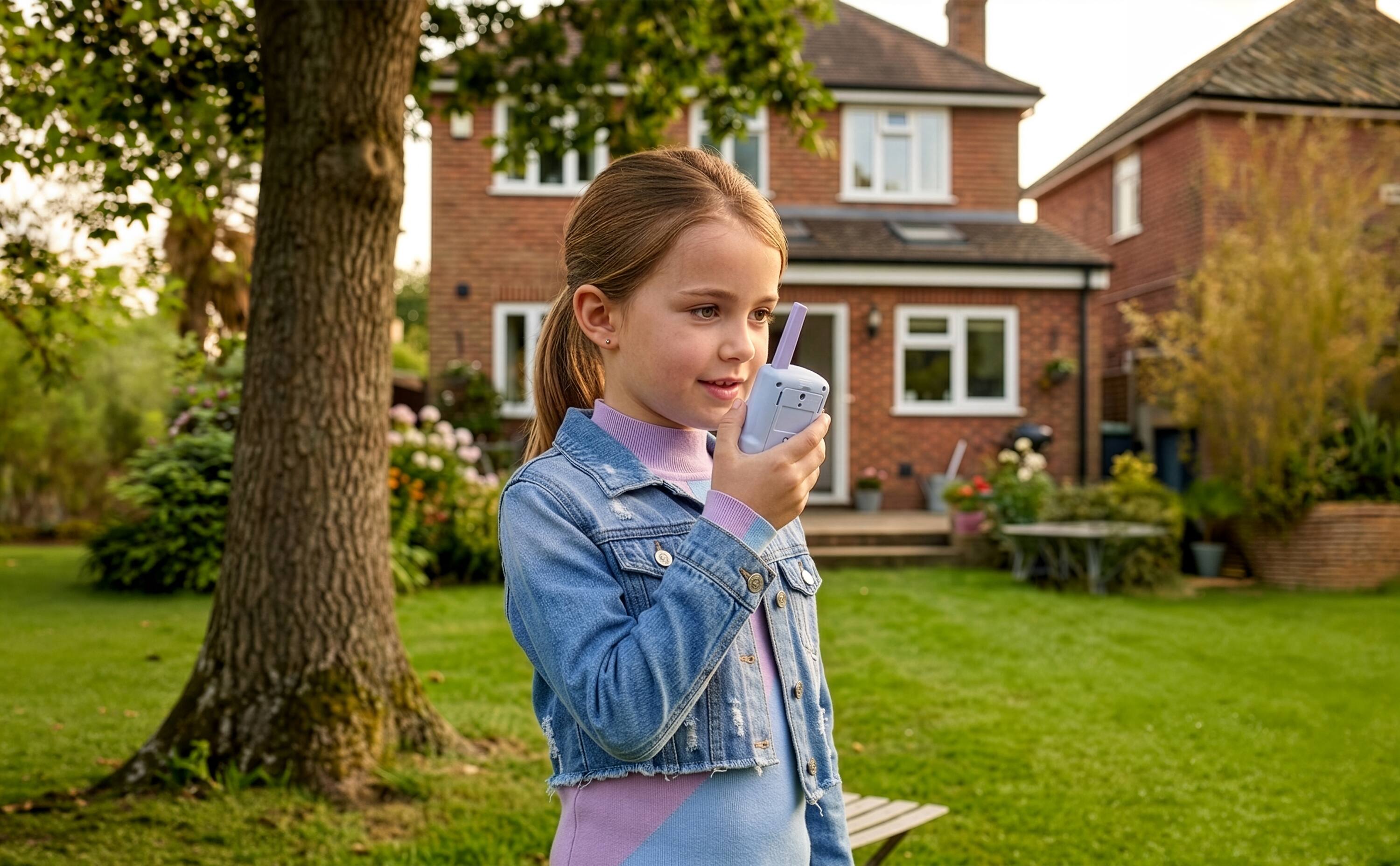 Back. eKids - Disney Frozen Walkie Talkies for Kids, Two Way Radios for Indoor or Outdoor Games - Blue.