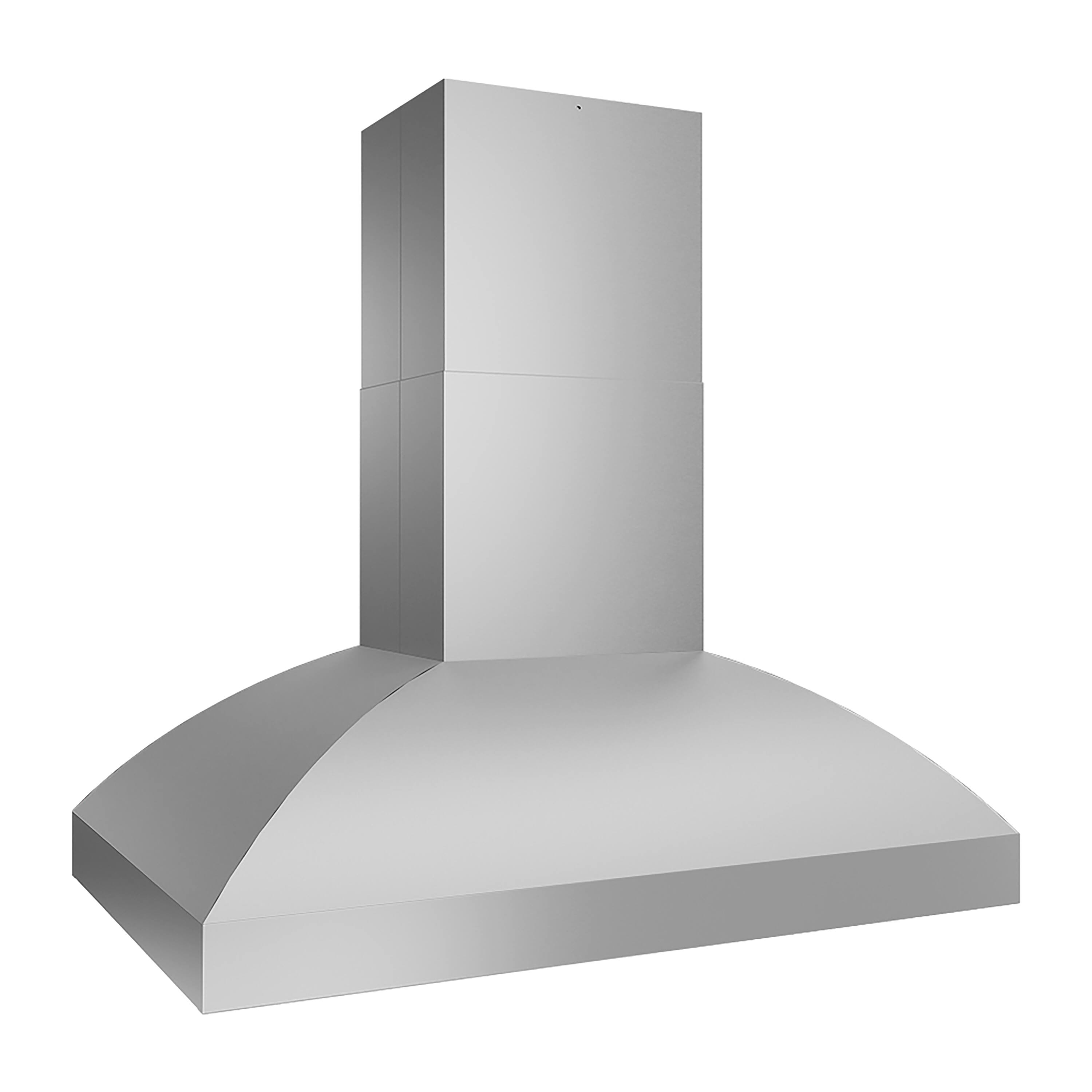 Angle. ZLINE - ZLINE 60 in. Island Mount Outdoor Grill Hood (GOi2-60) - Stainless Steel.