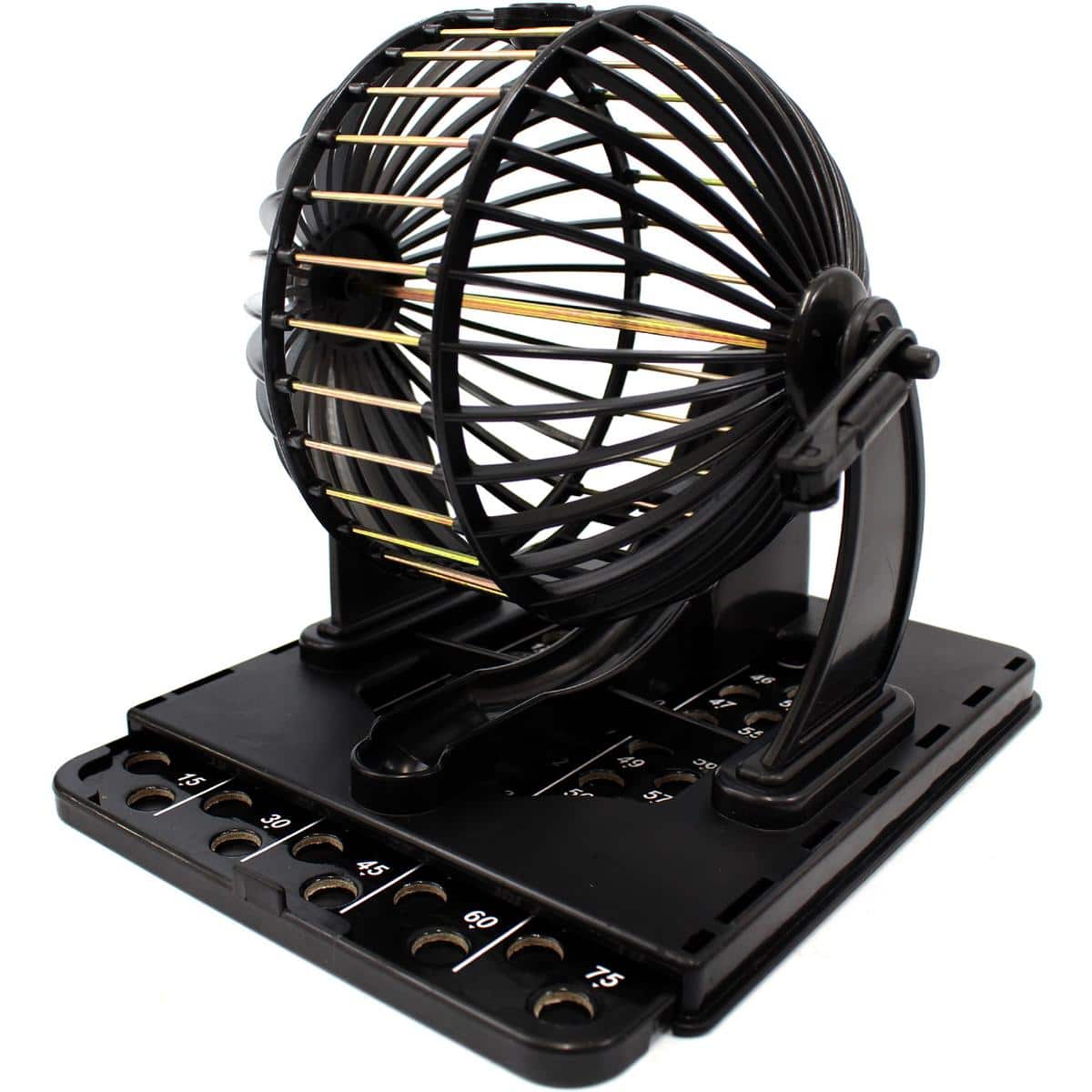 JuzToys - Bingo Machine Cage Game Set With Balls (Classic) - Black price history on PriceWatchPro