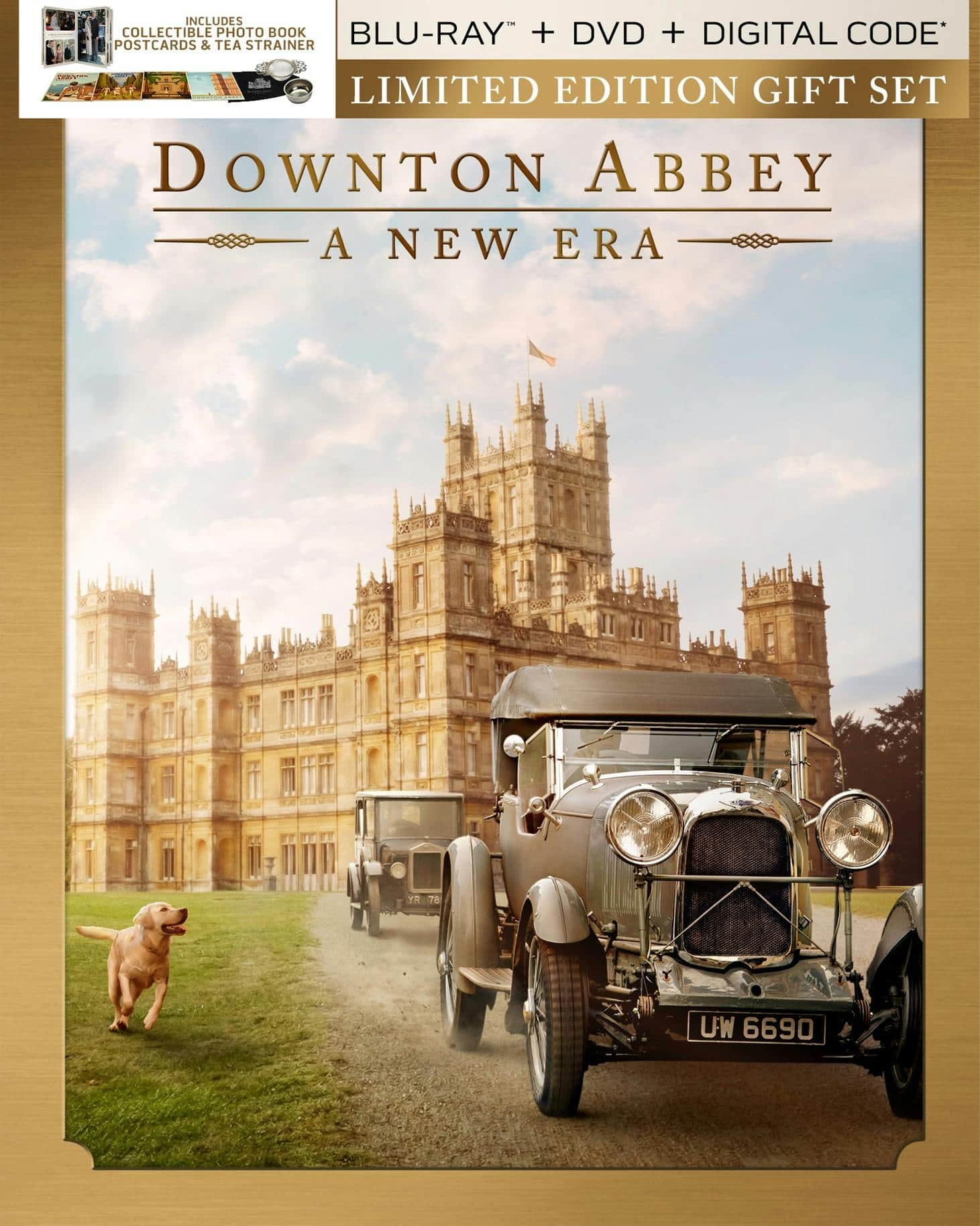 Downton Abbey: A New Era (Limited Edition Gift Set with DVD) [Blu-ray]