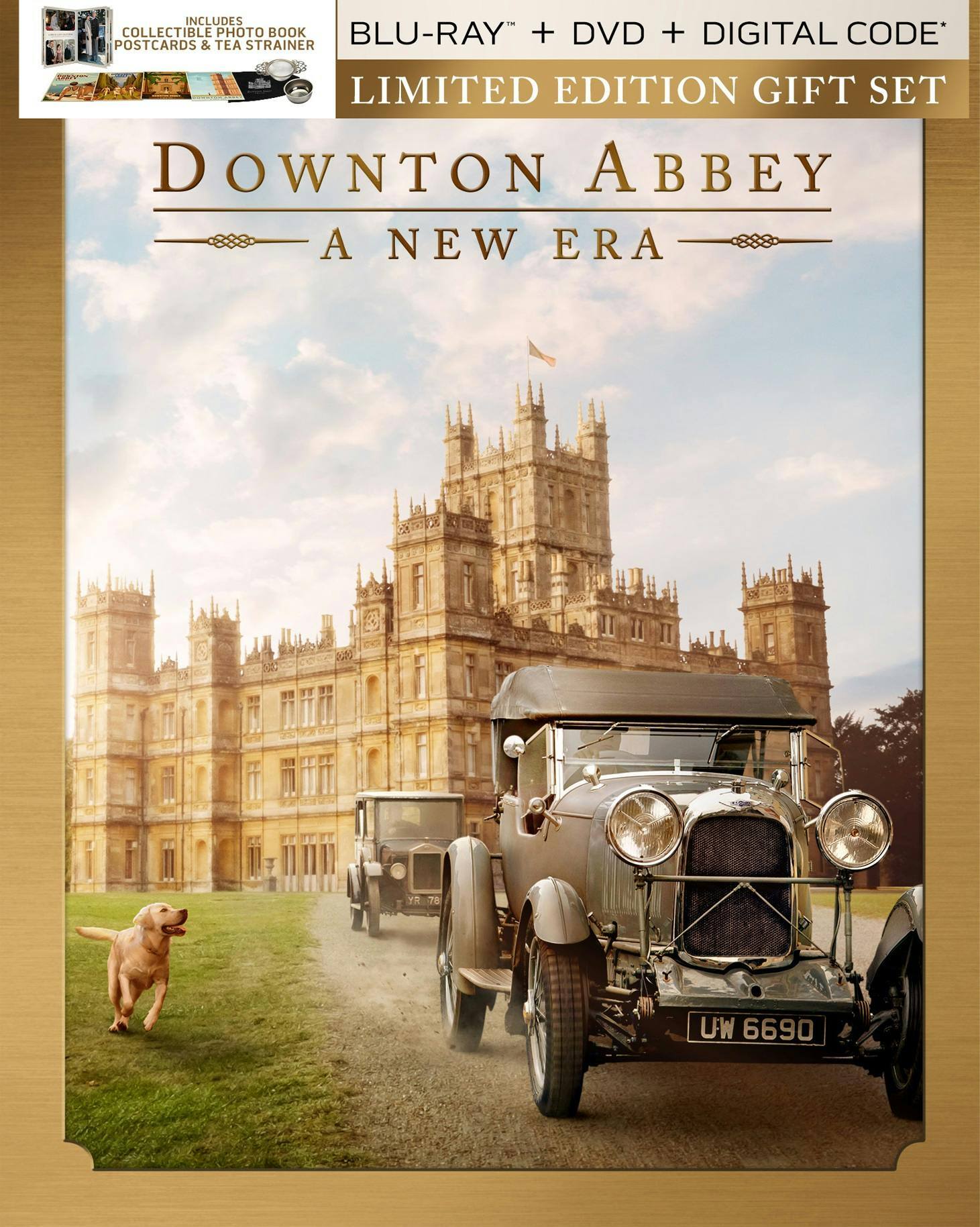 Downton Abbey: A New Era (Limited Edition Gift Set with DVD) [Blu-ray] [Special]