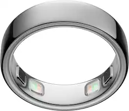 Oura - Ring 5 - Smart Ring - Size Before You Buy with OR5 Sizing Kit - Size 11 - Silver - (2026)