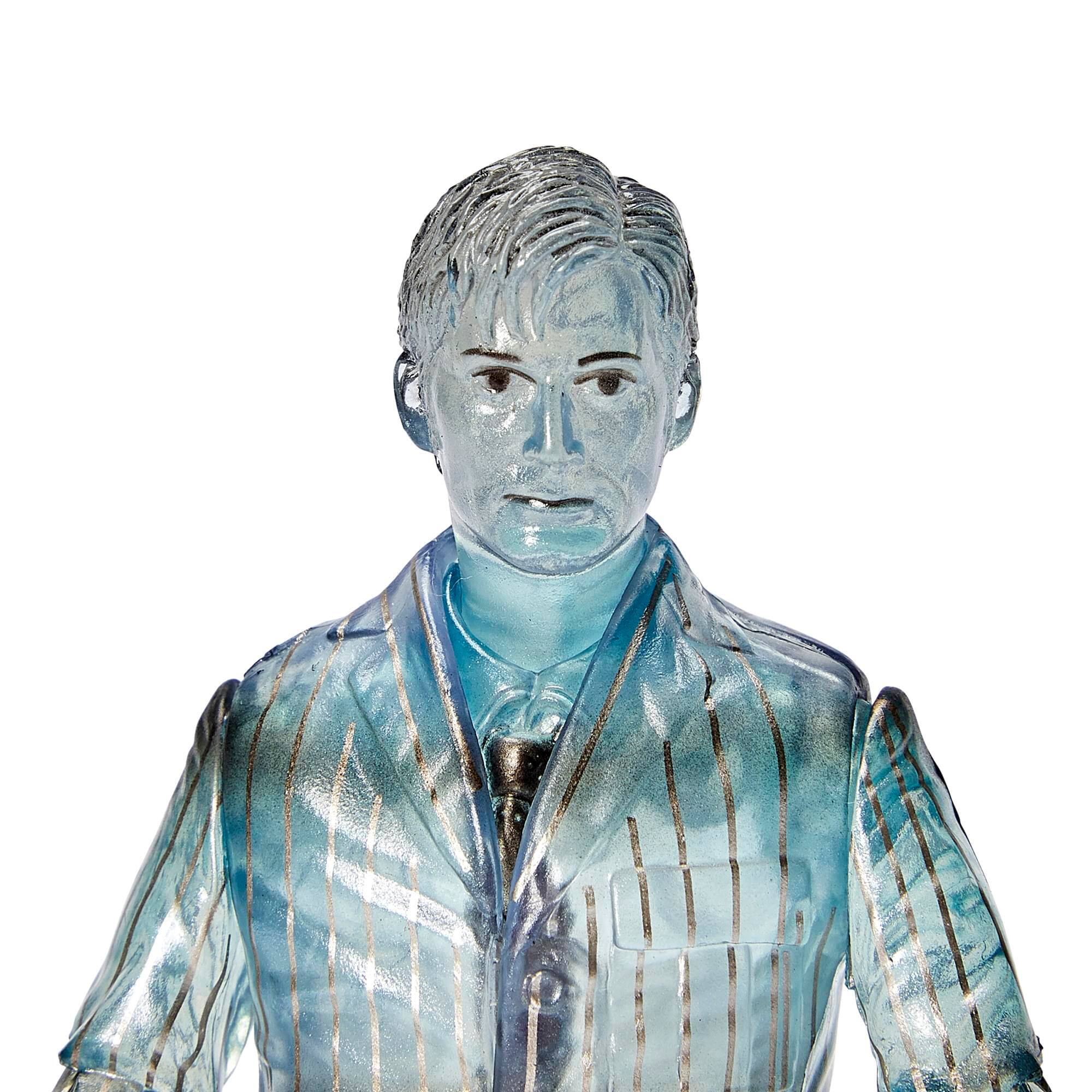 Alt View 10. Seven20 - Doctor Who 5" Action Figure - 10th Doctor Hologram - Collector Series - Ages 5+ - Blue.