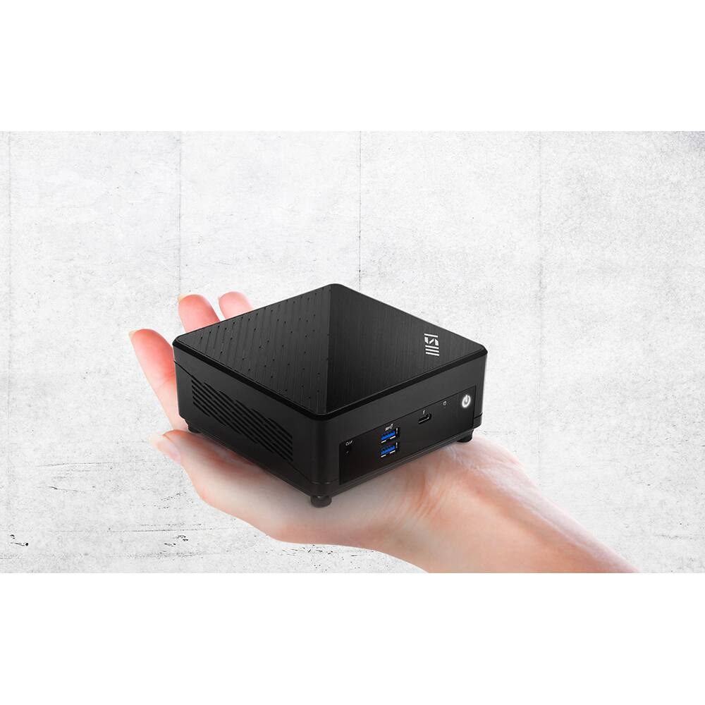 Alt View 3. MSI - Cubi 5 12M-266US Mini PC CUBI512M266 - Black.