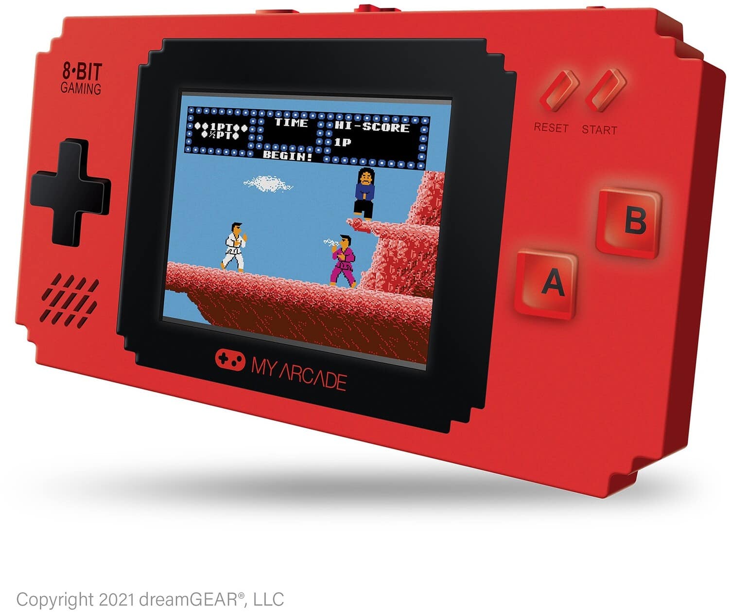 DGUNL-3202 Pixel Player Portable Handheld Game System - 300 Games - GAMES ACCESSORIES