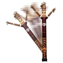 Sporticulture - Texas A&M Aggies Halloween Scarecrow Inflatable Crazy Sports Fan - Red