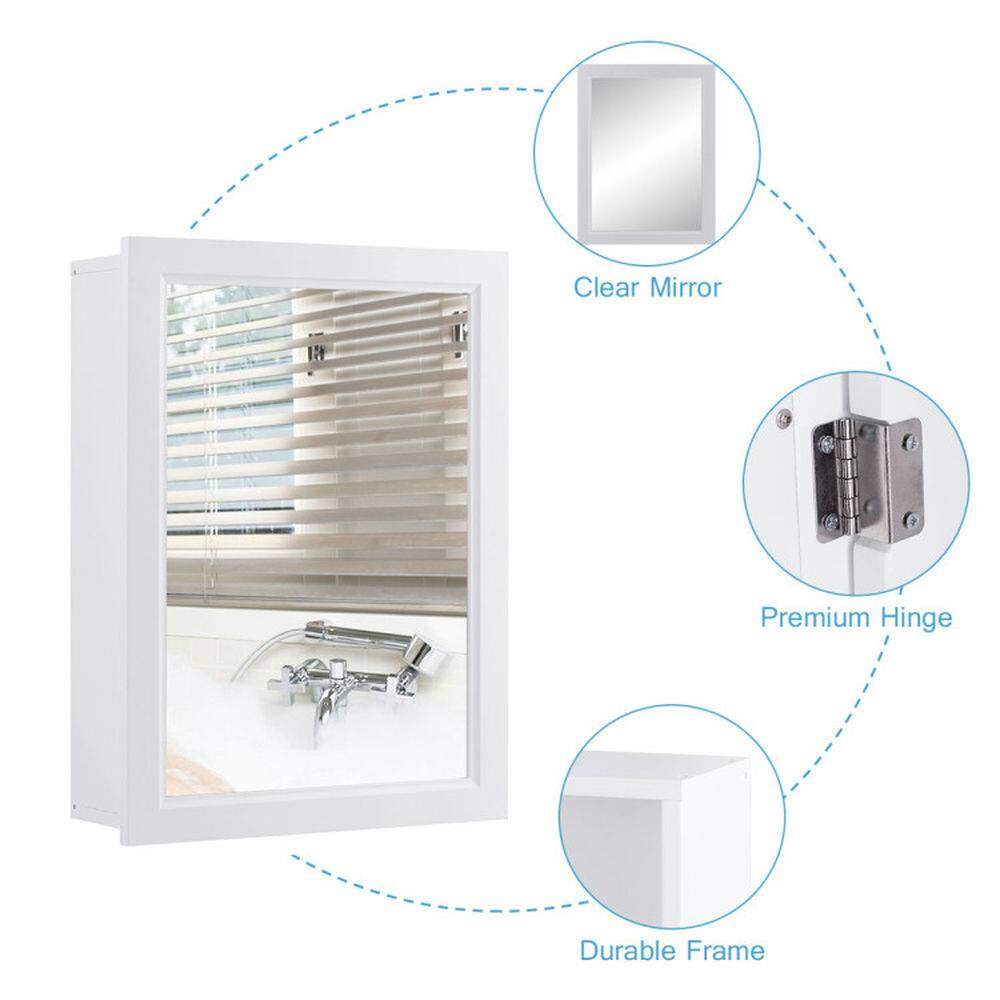 Clear Mirror  
Premium Hinge  
Durable Frame
