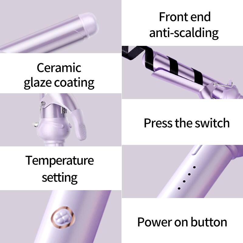 - Ceramic glaze coating
- Front end anti-scalding
- Temperature setting
- Press the switch
- Power on button