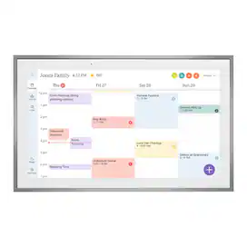 Skylight - Calendar: 15 Inch Touchscreen Smart Calendar and Chore Chart - Silver