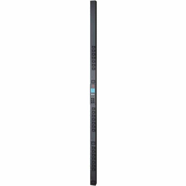 APC - NetShelter Metered-by-Outlet with Switching Rack PDU, 2G, 0U, 20A, 208V, 21 C13 and 3 C19 outlet - Metered-by-Outlet - Black