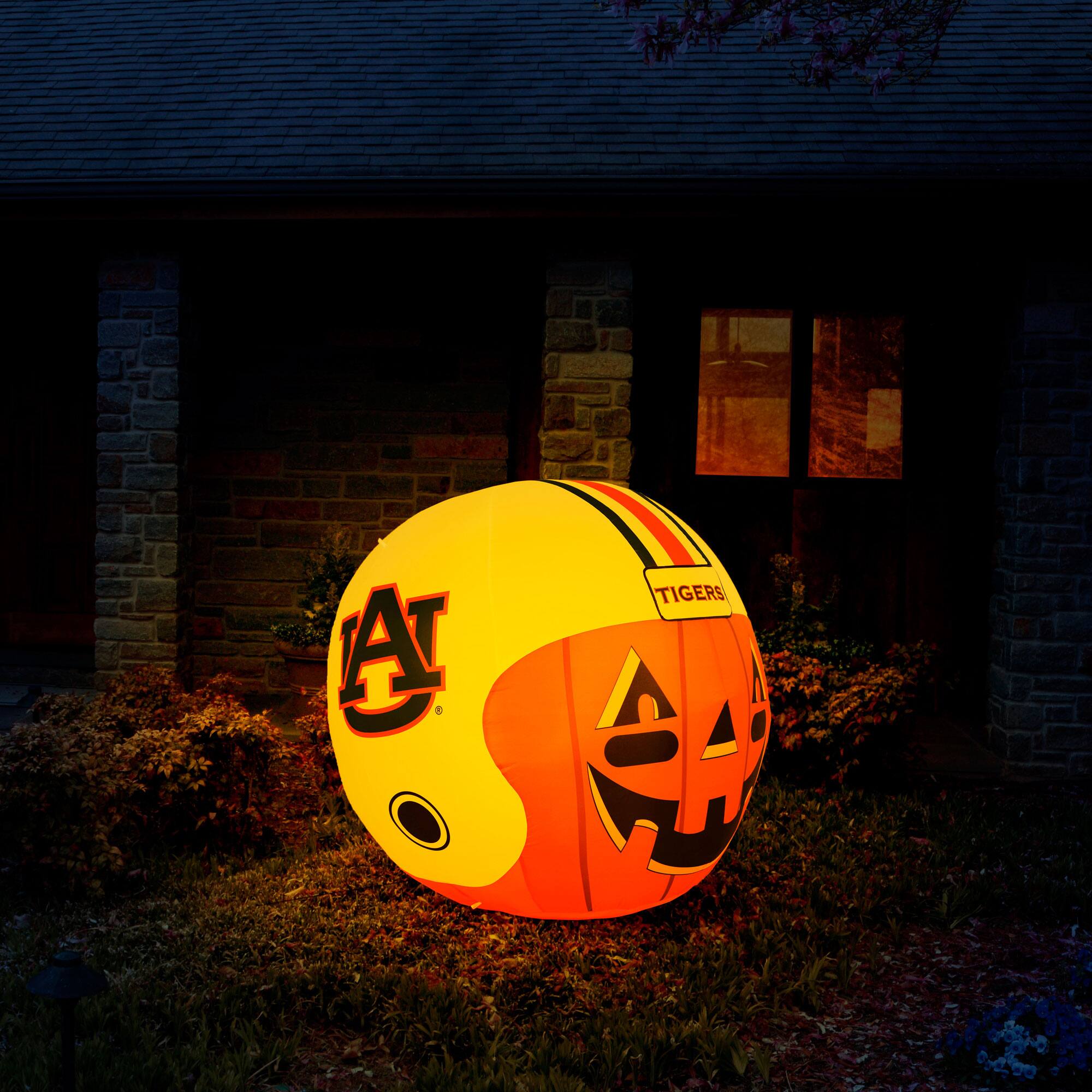 Alt View 2. Sporticulture - Auburn Tigers Jack-O-Helmet Inflatable - Multicolor.