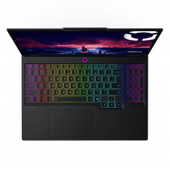 Alt View 6. Lenovo - Lenovo Legion 5 15.1" OLED WQXGA 165HZ Gaming Notebook AMD Ryzen 7 260 16GB RAM 512GB SSD NVIDIA GeForce RTX 5060 - Black.