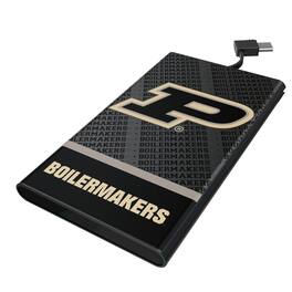 Keyscaper - Purdue Boilermakers Endzone Plus 5000mAh Flat Powerbank - Black