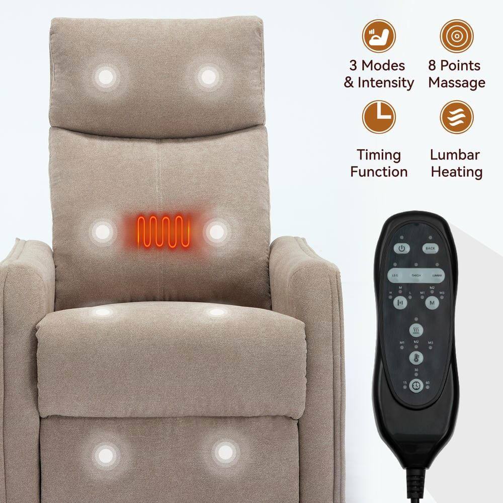 3 Modes & Intensity  
8 Points Massage  
Timing Function  
Lumbar Heating