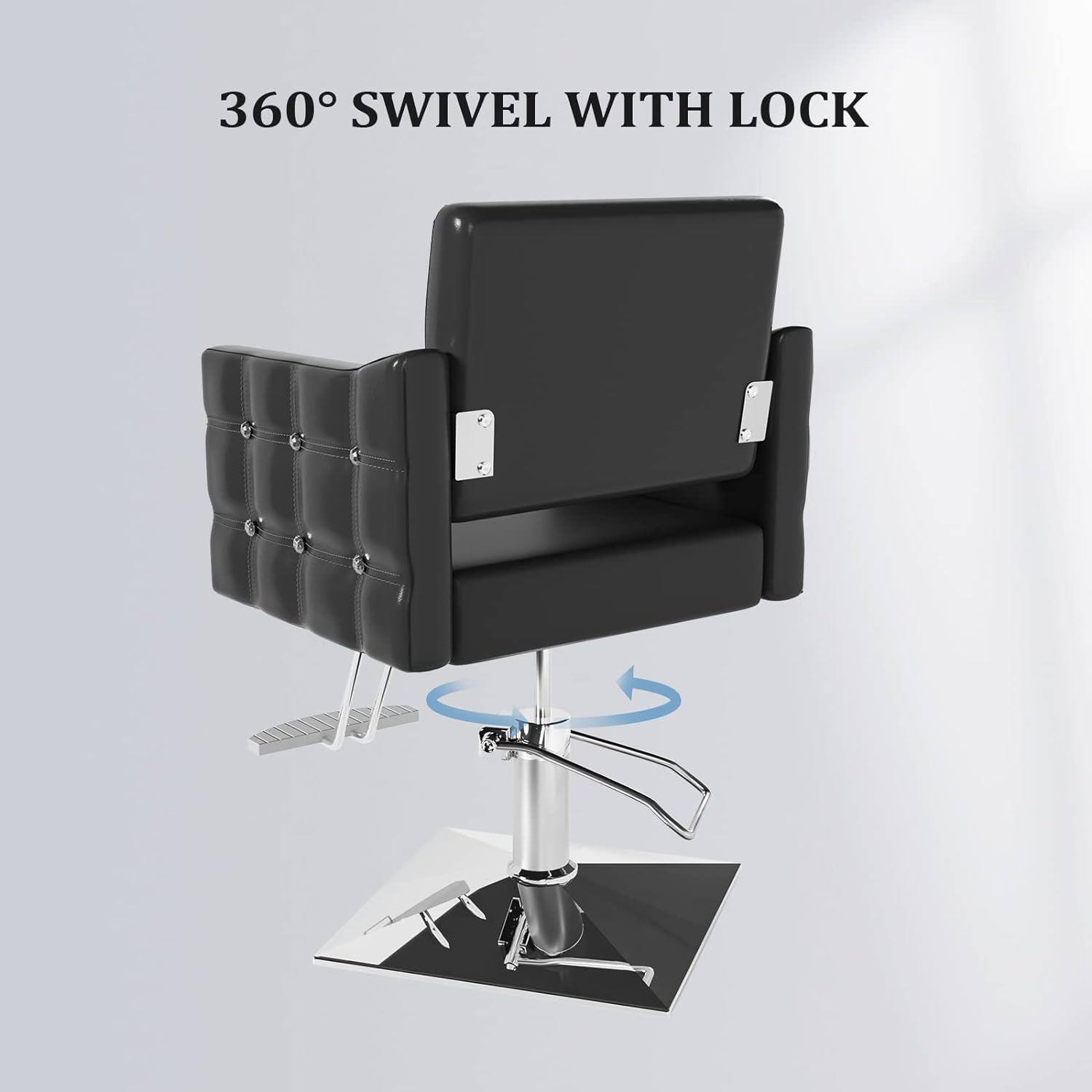 360° SWIVEL WITH LOCK