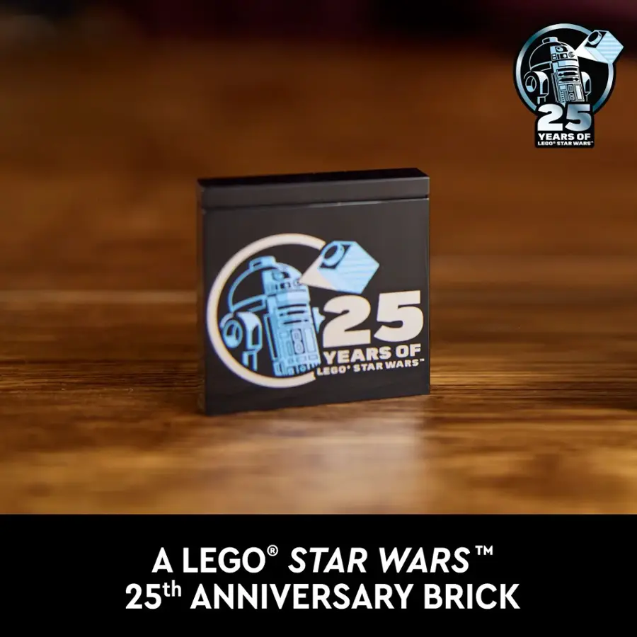 BIDS 25 YEARS OF LEGO STAR WARS
25 YEARS OF LEGO STAR WARS
A LEGO STAR WARS 25th ANNIVERSARY BRICK
