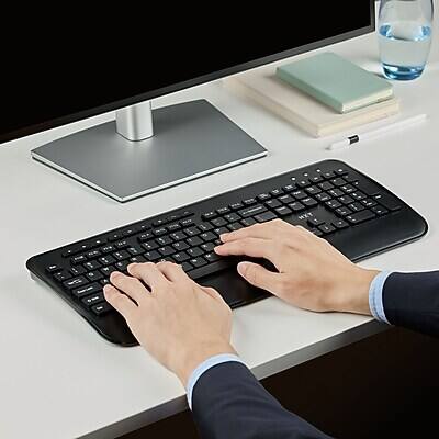 Alt View 3. NXT Technologies - Wireless Comfort Keyboard - Black.