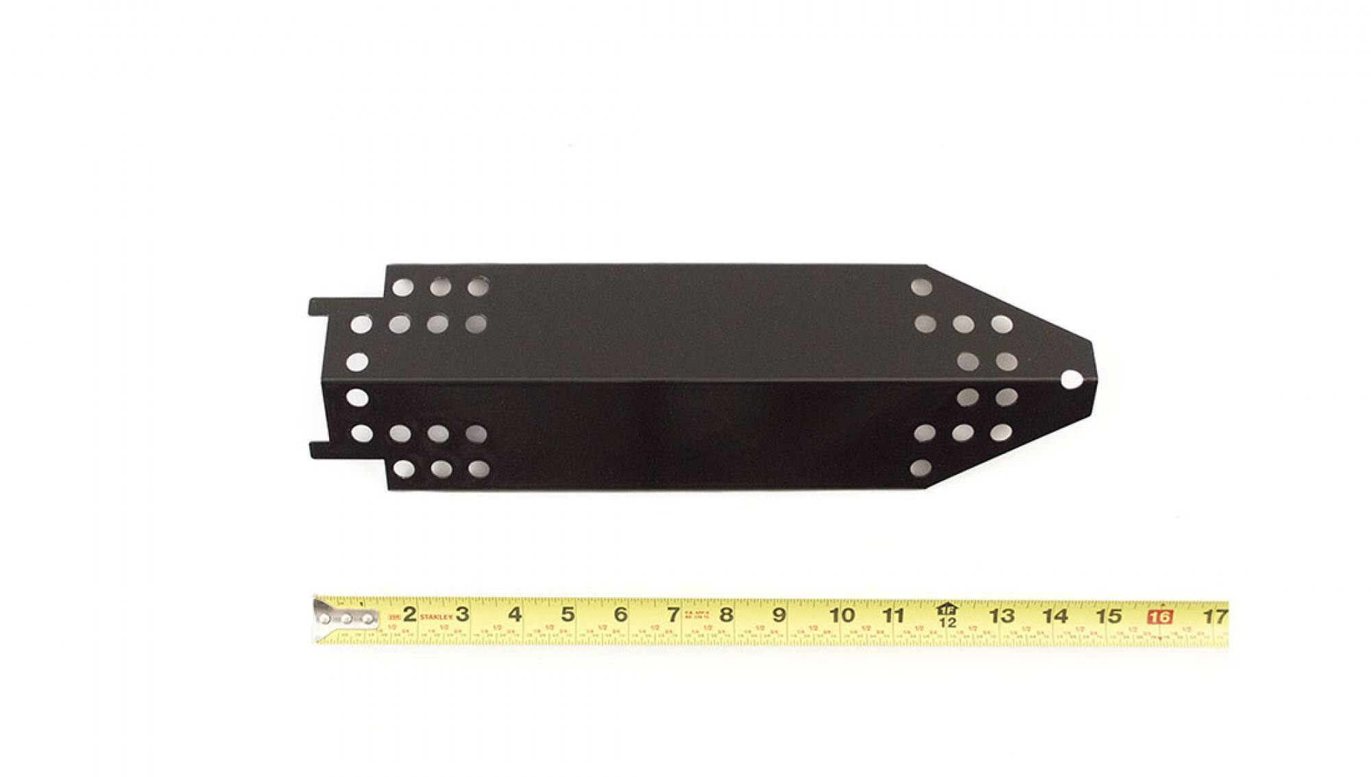 Alt View 1. Music City Metals - Music City Metals - MCM989628116 heat plate porc stl 14.5 x 4.25 Kenmo grates heat plates and angles.